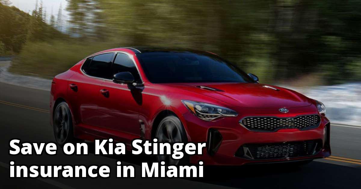 Kia Stinger Insurance Quotes in Miami, FL